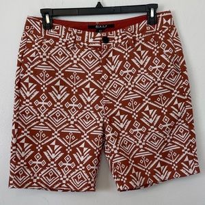 21men Geometric Aztec Patten Shorts